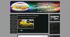 Desktop Screenshot of fairviewsigns.com